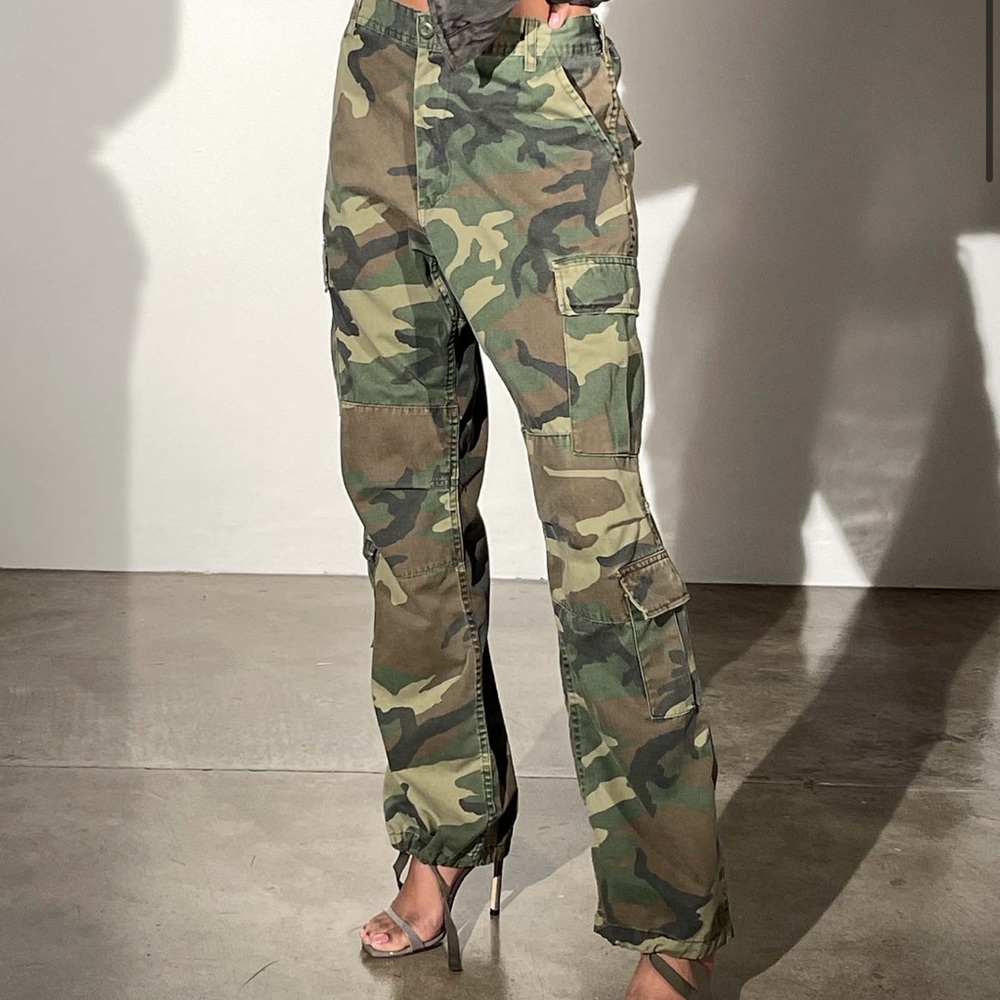 Local European camo cargos